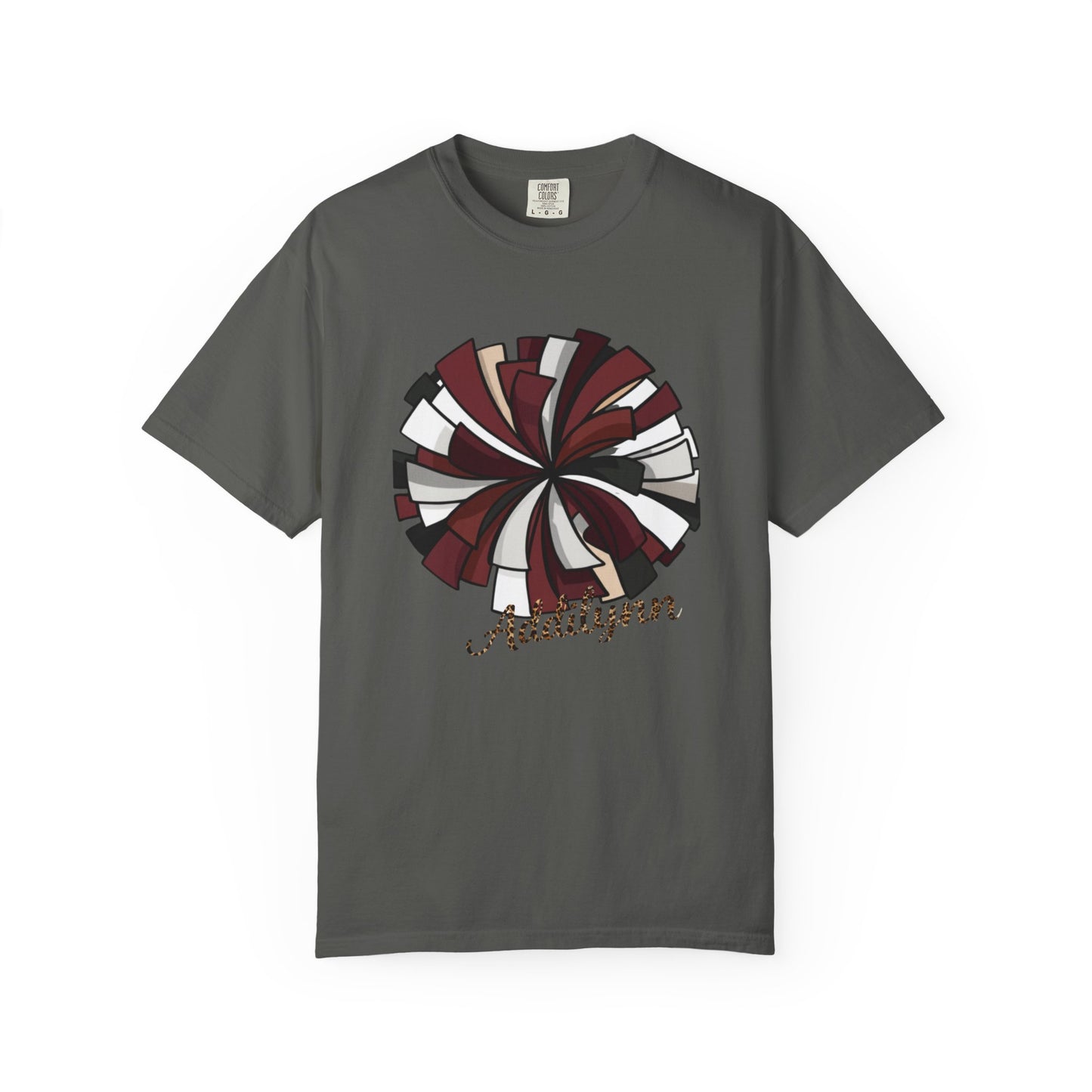 Personalized Peppermint Swirl T-Shirt — Custom Name Holiday Tee