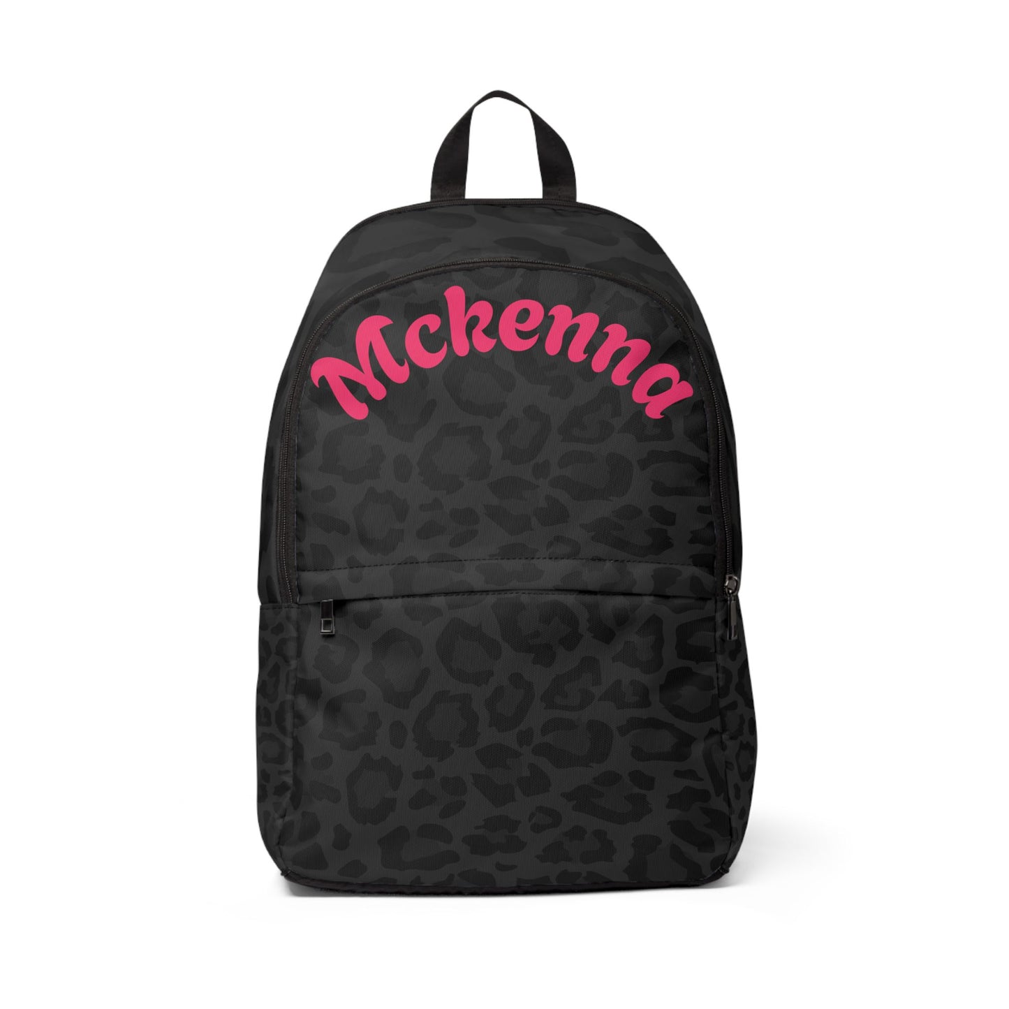 Personalized Leopard Print Backpack