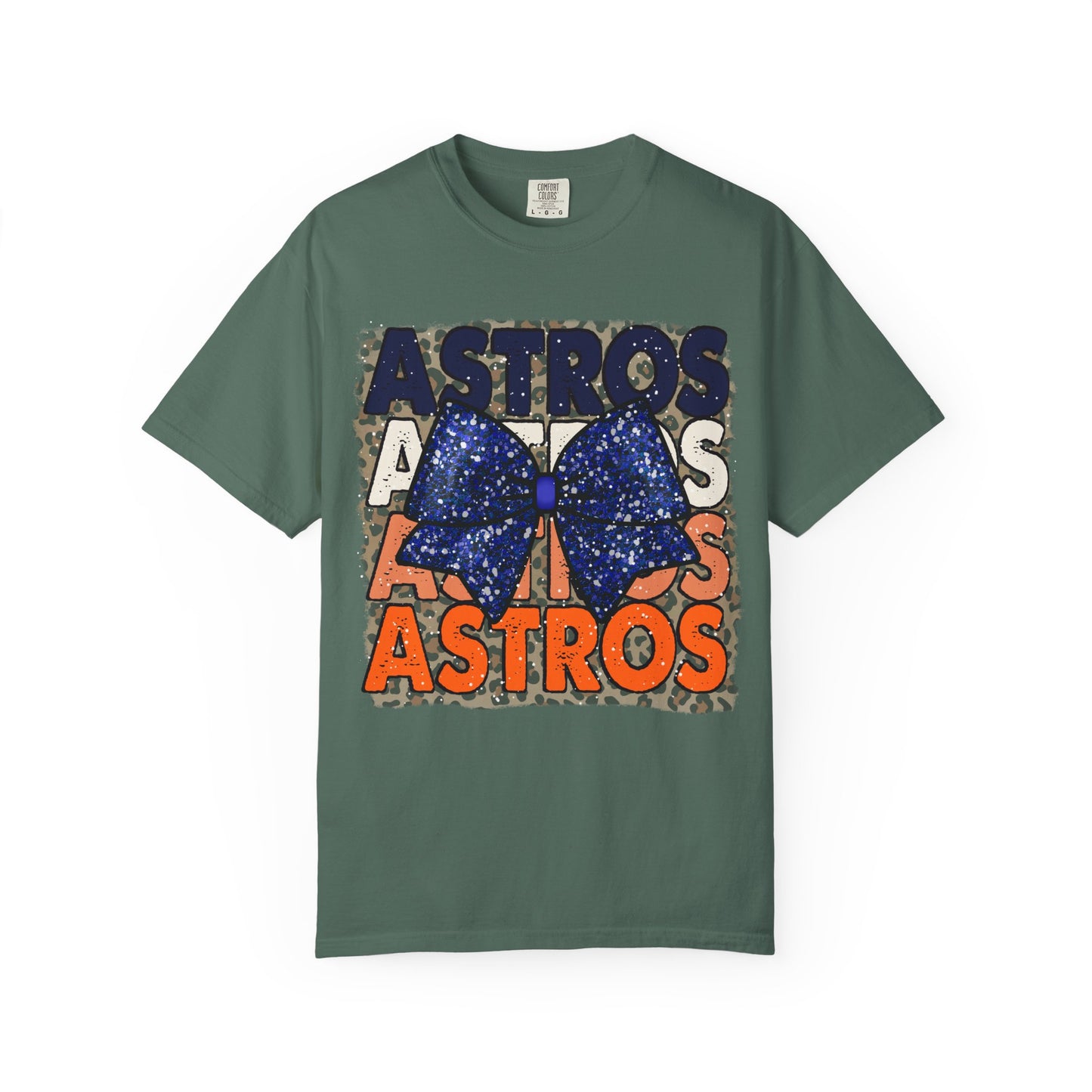 Astros Glitter Bow T-Shirt