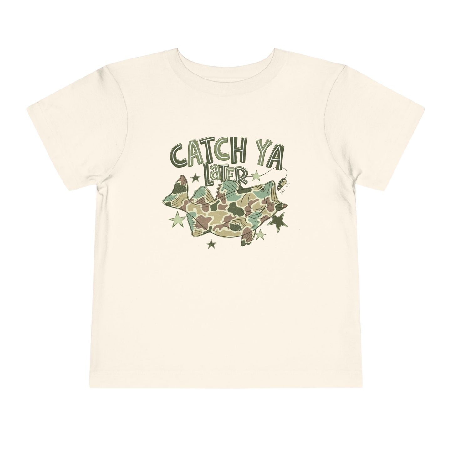 Toddler Tee — "Catch Ya Later" Camo