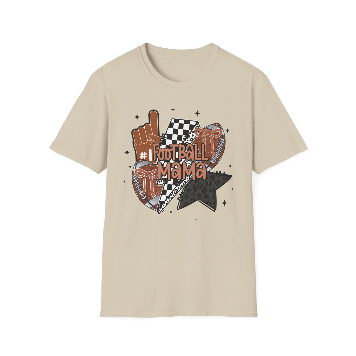 Football Mama Checkered