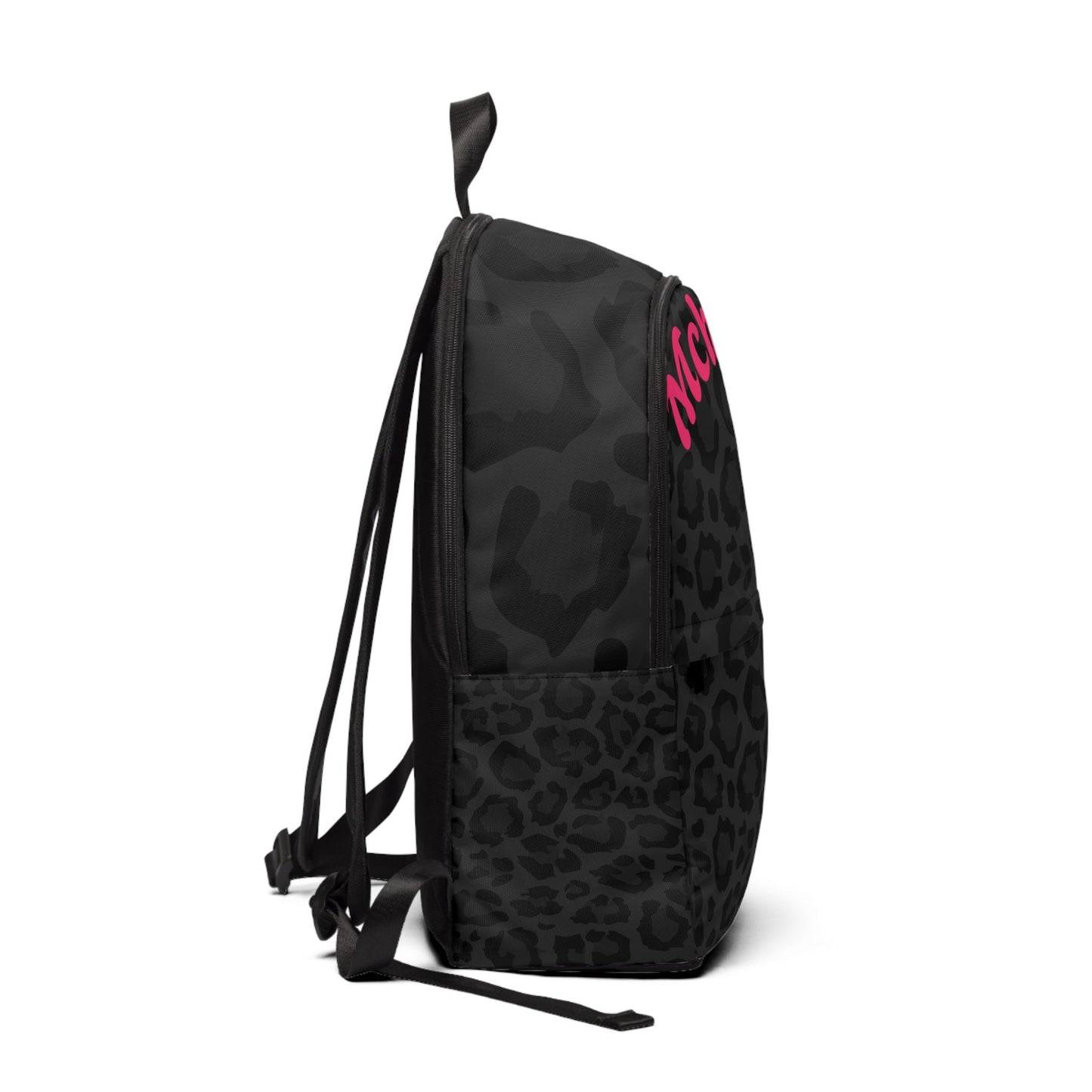 Personalized Leopard Print Backpack
