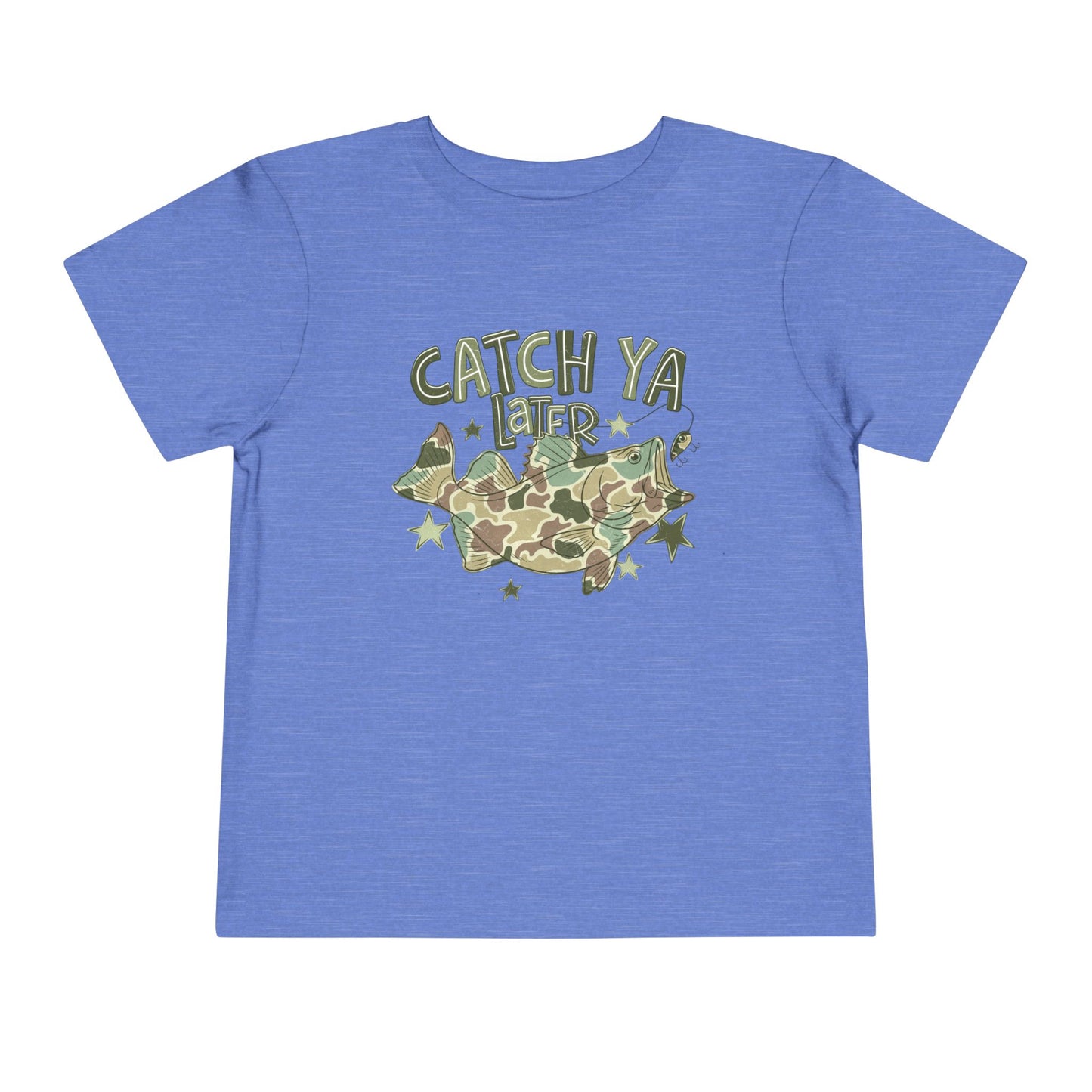 Toddler Tee — "Catch Ya Later" Camo