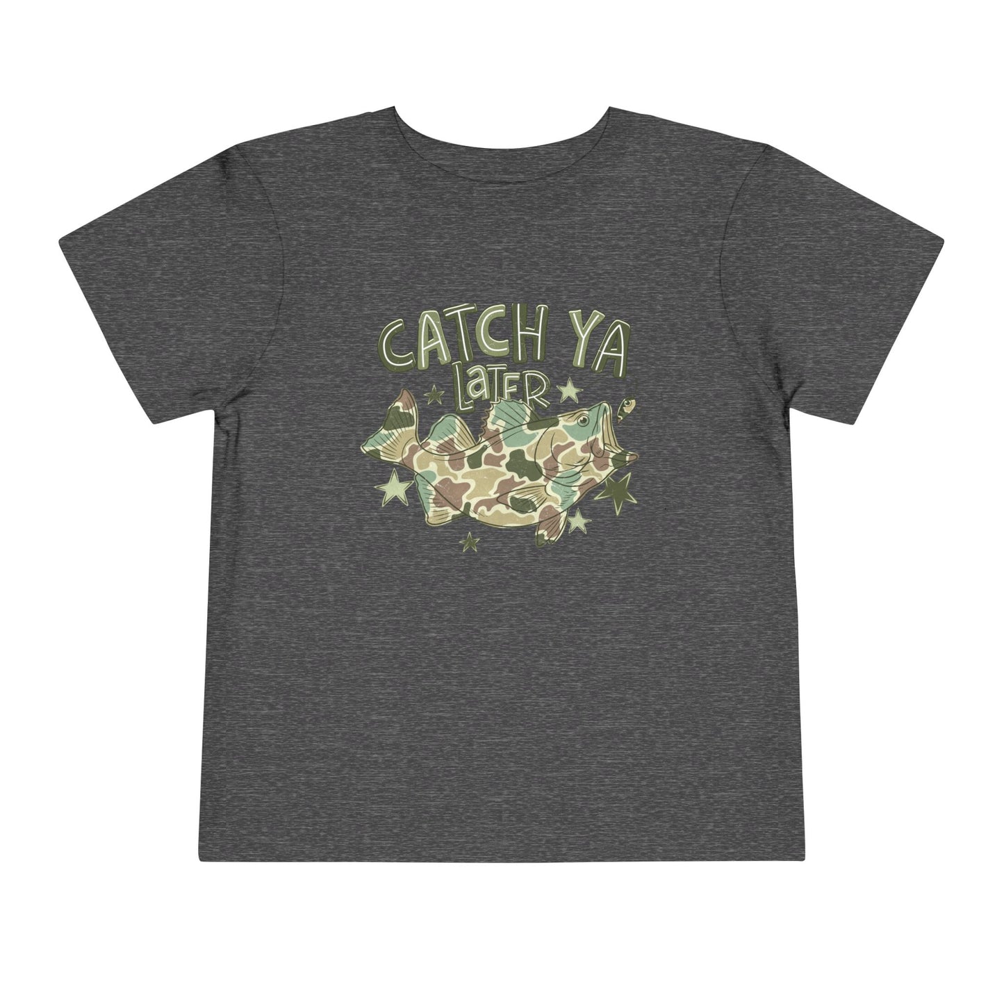 Toddler Tee — "Catch Ya Later" Camo