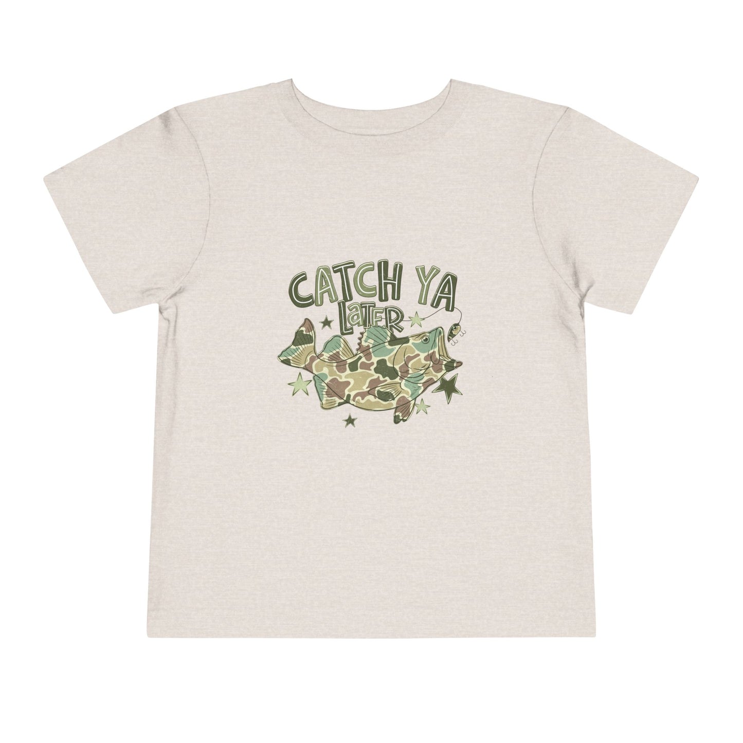 Toddler Tee — "Catch Ya Later" Camo