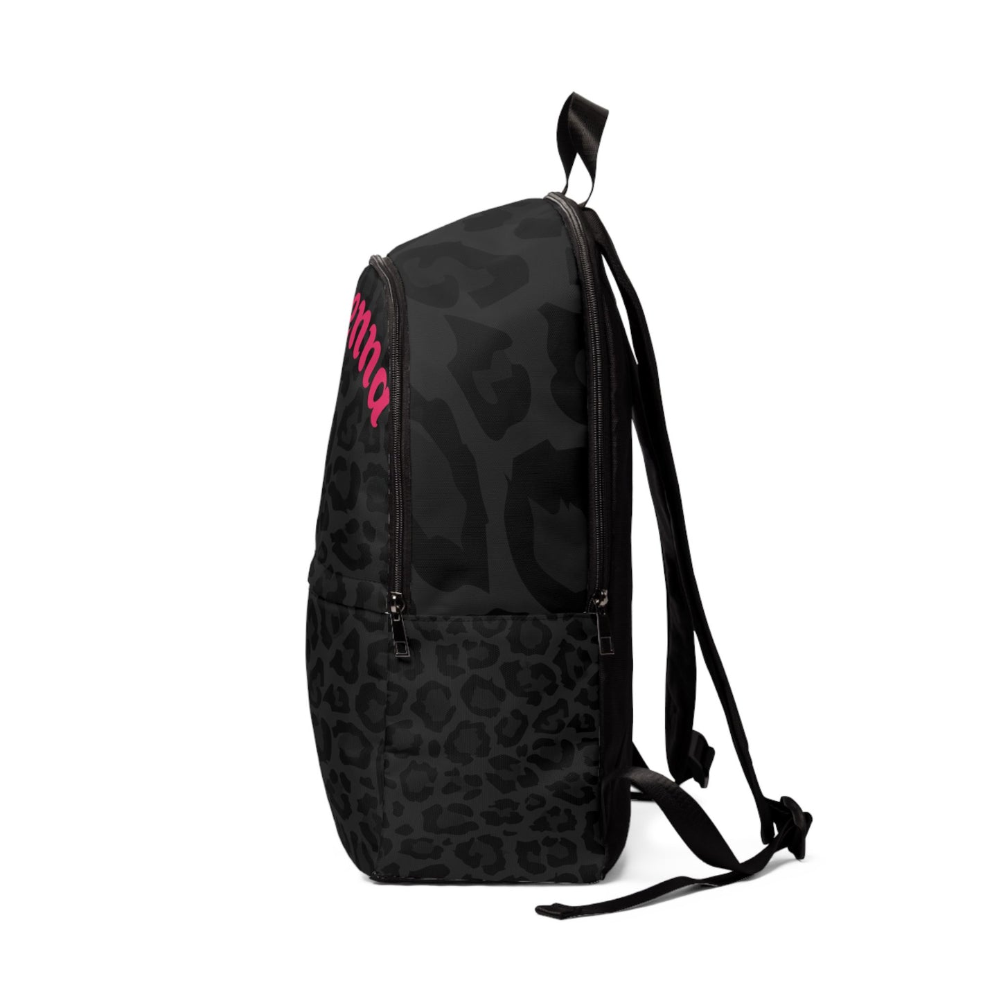 Personalized Leopard Print Backpack
