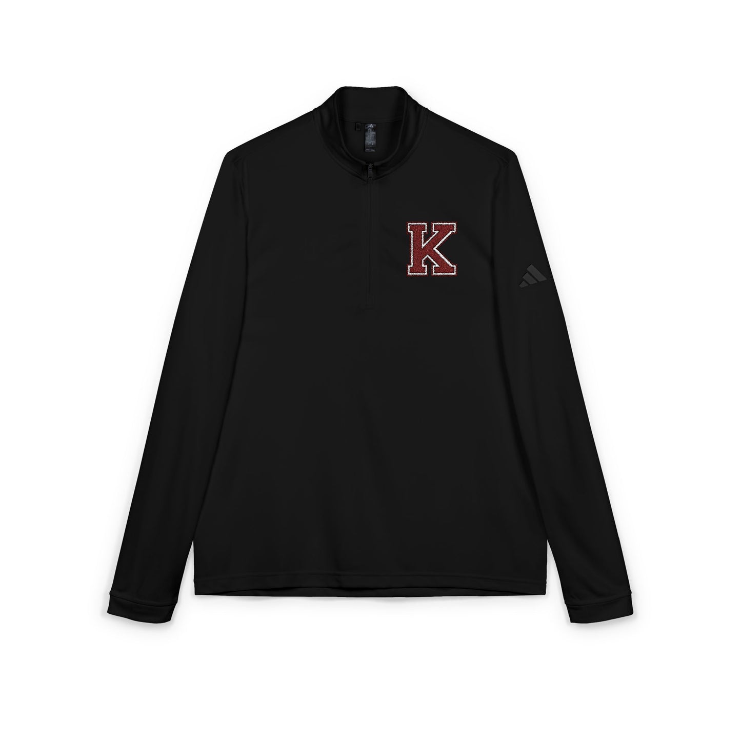 Embroidered 'K' adidas Quarter-Zip Pullover — Lightweight Performance Top