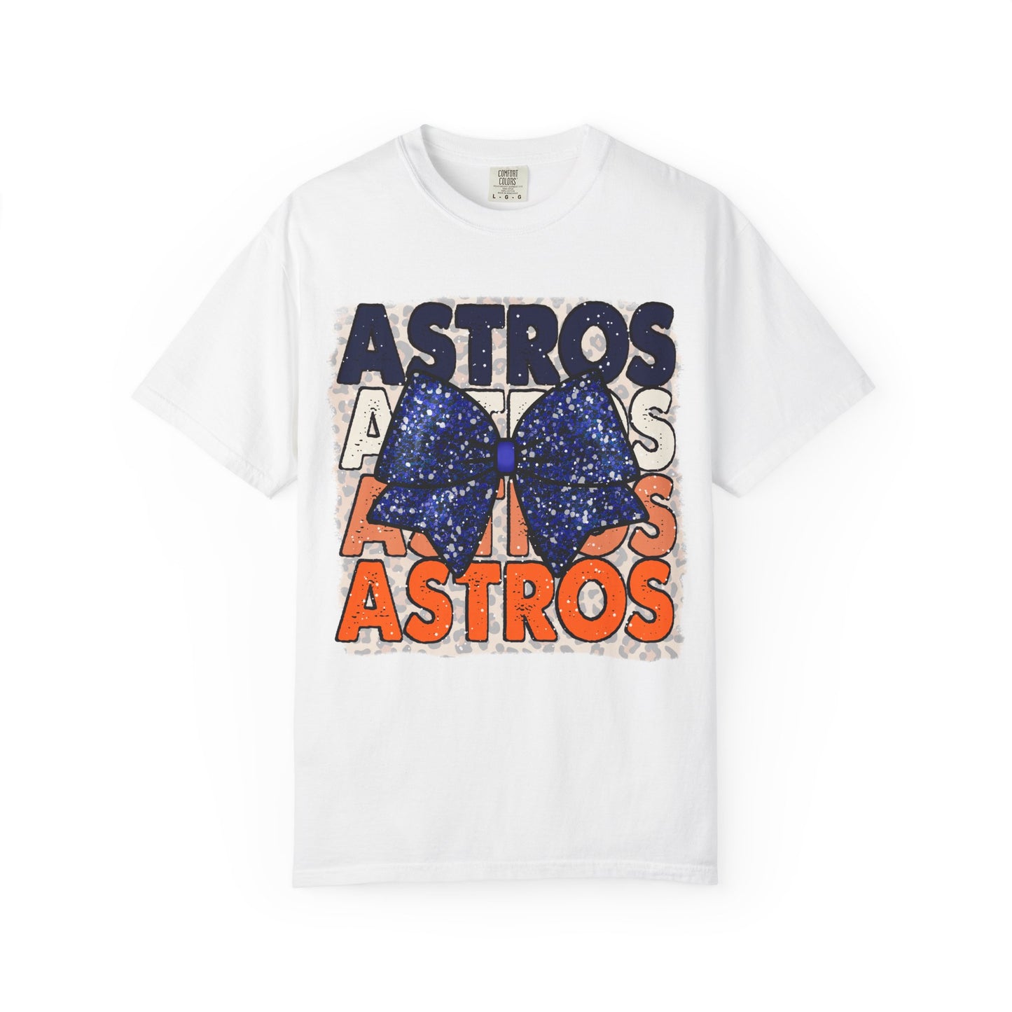 Astros Glitter Bow T-Shirt