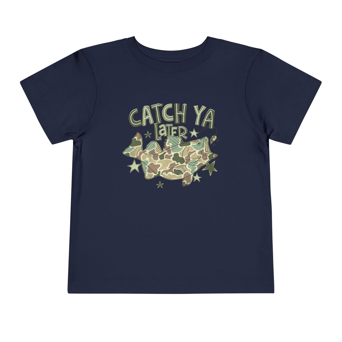 Toddler Tee — "Catch Ya Later" Camo