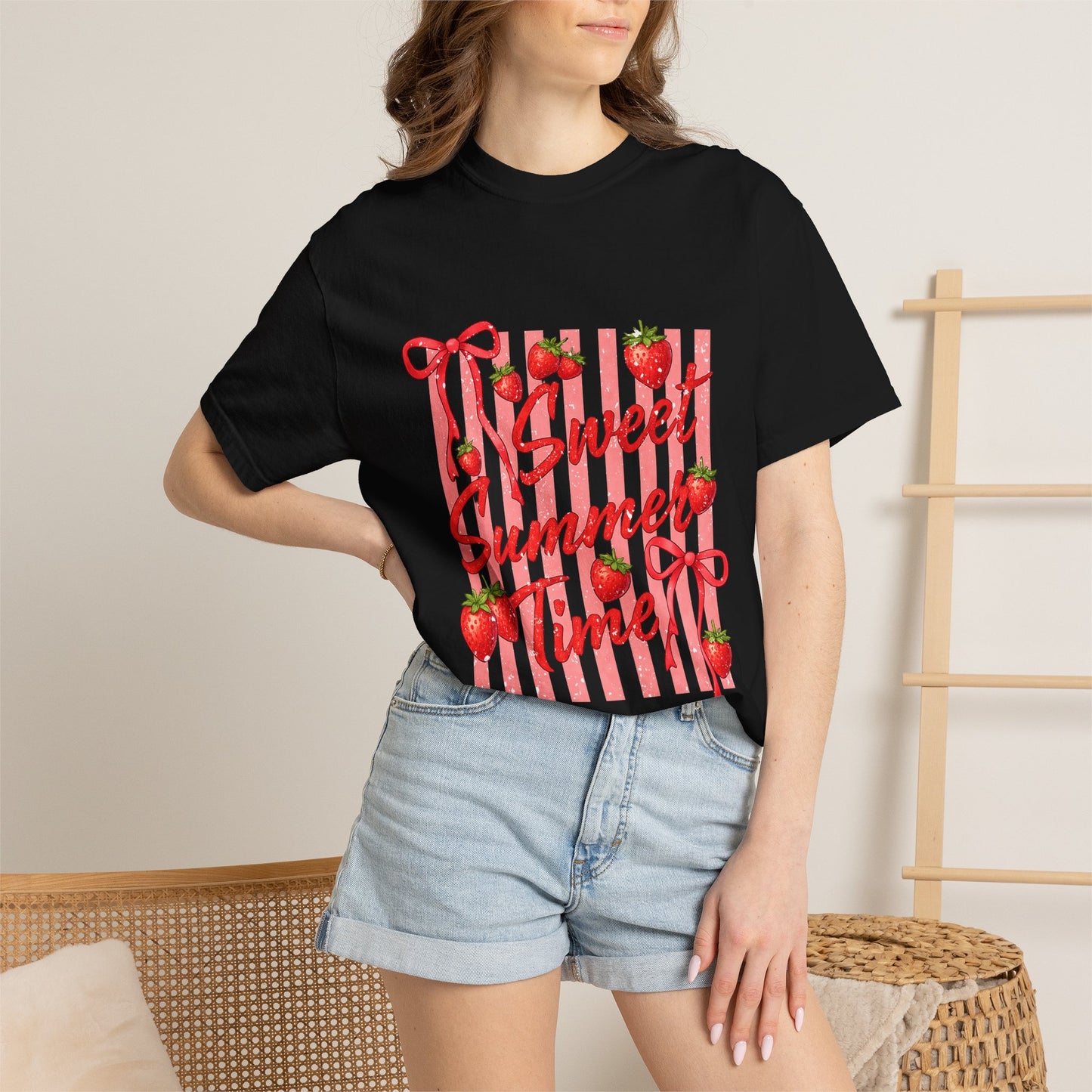 Sweet Summer Time T-Shirt — Strawberry Graphic Tee