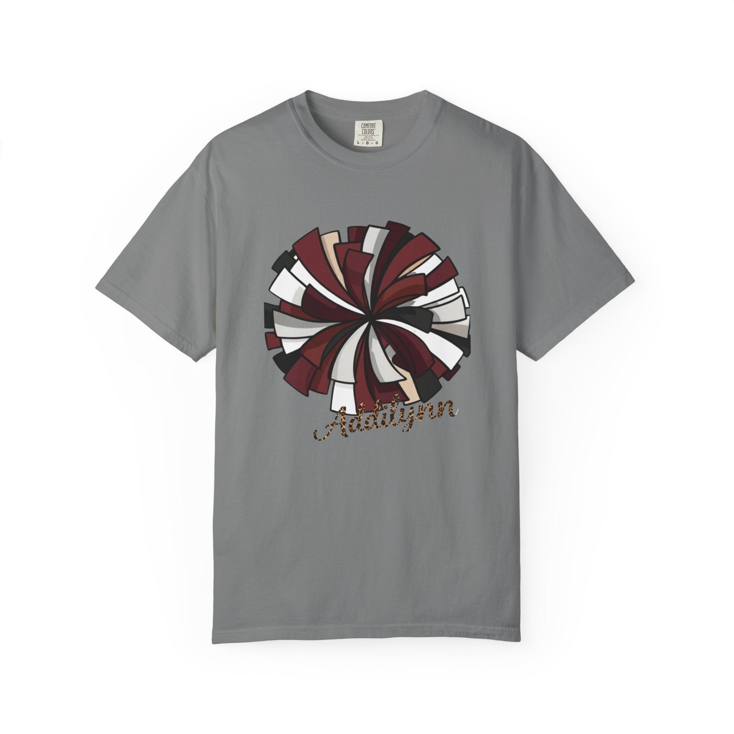 Personalized Peppermint Swirl T-Shirt — Custom Name Holiday Tee