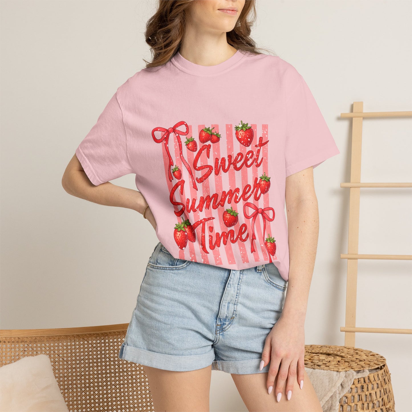 Sweet Summer Time T-Shirt — Strawberry Graphic Tee