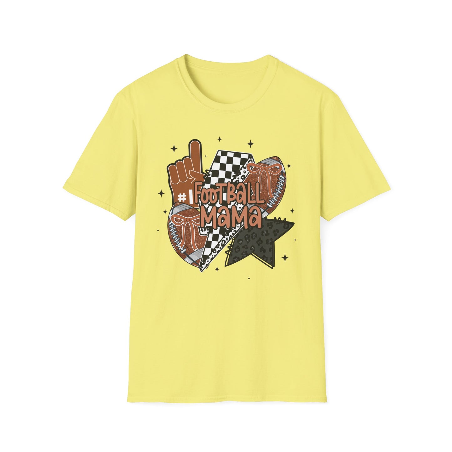 Football Mama Checkered