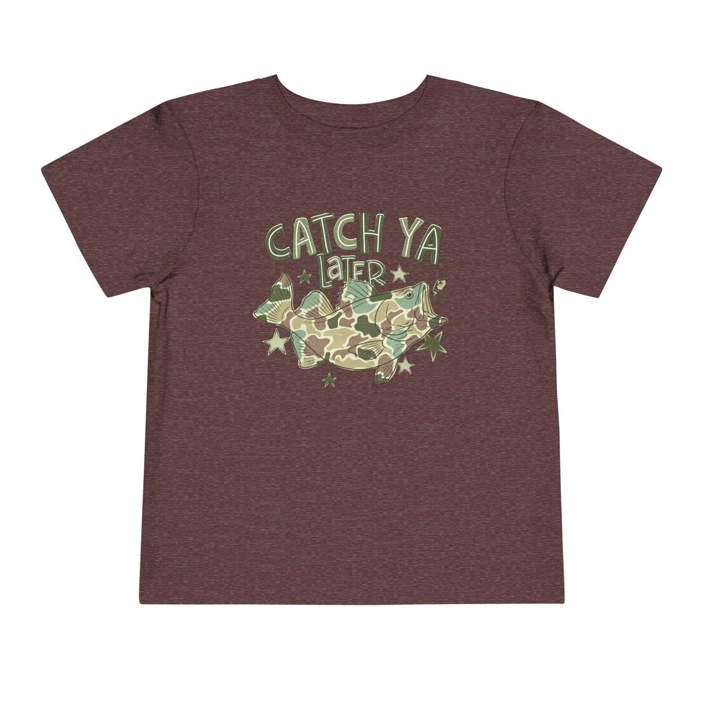 Toddler Tee — "Catch Ya Later" Camo