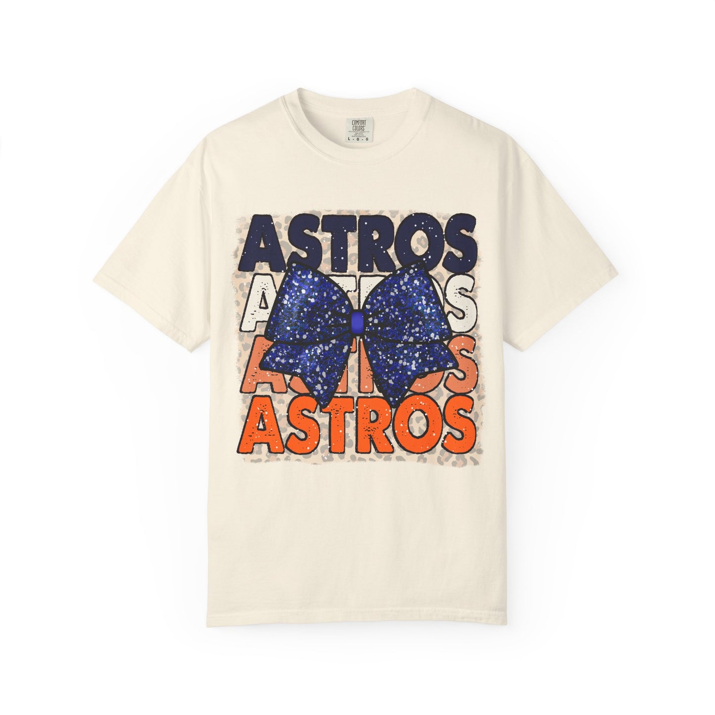 Astros Glitter Bow T-Shirt