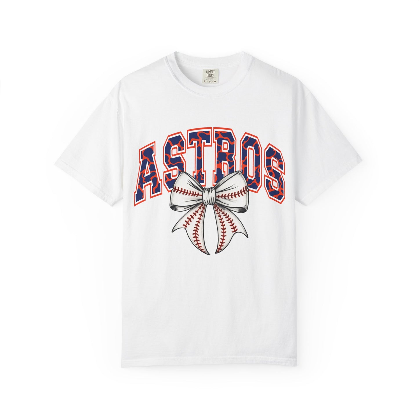 Astros Baseball Bow T-Shirt