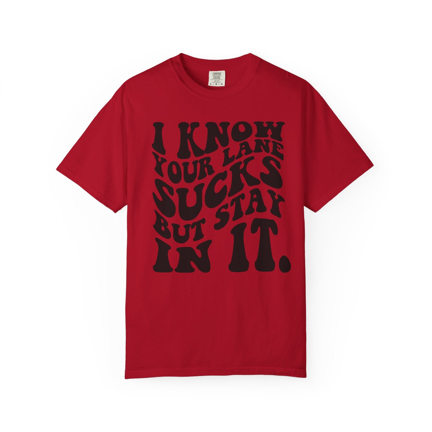 I Know Your Lane Sucks But Stay In It T-Shirt