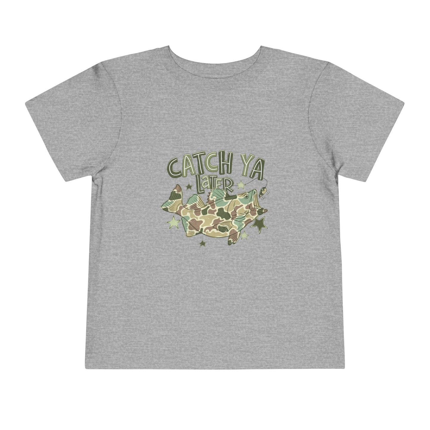 Toddler Tee — "Catch Ya Later" Camo