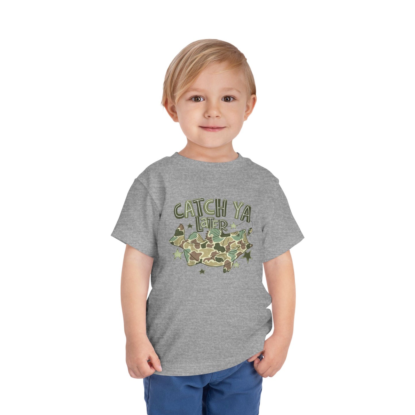 Toddler Tee — "Catch Ya Later" Camo