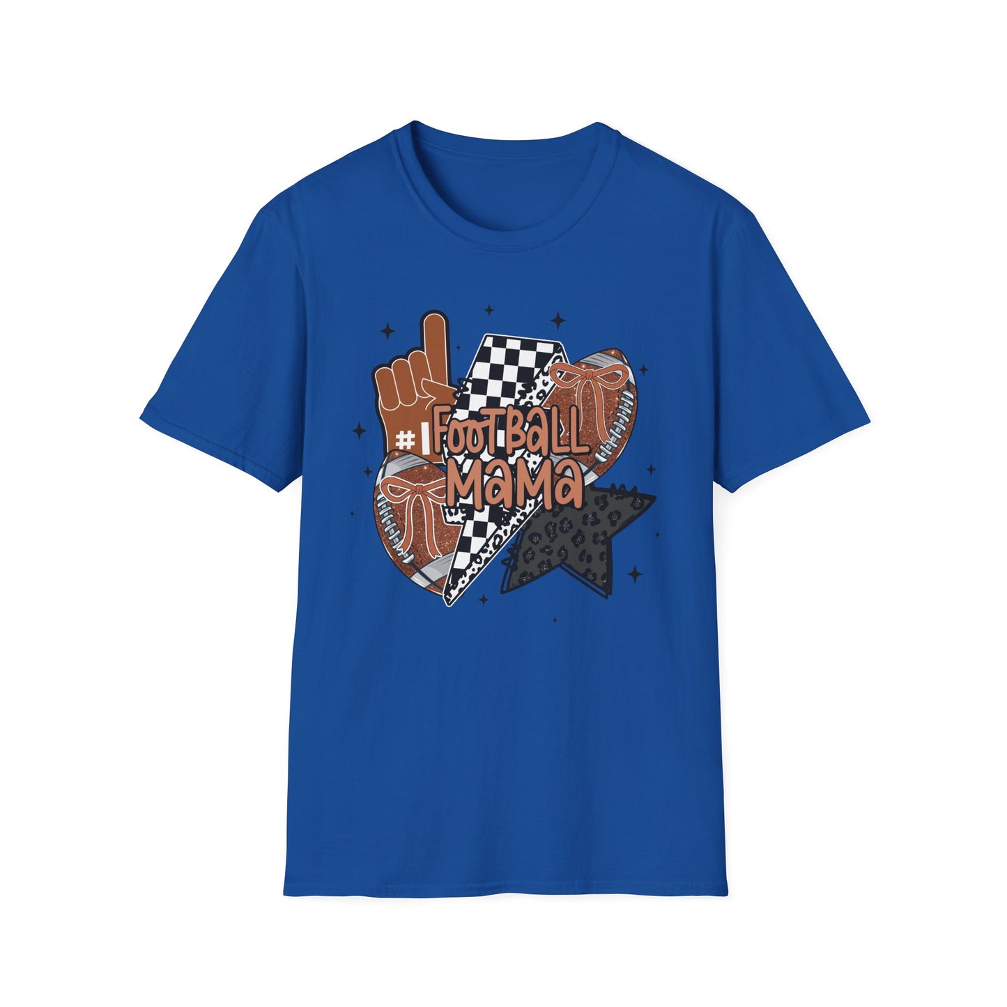 Football Mama Checkered