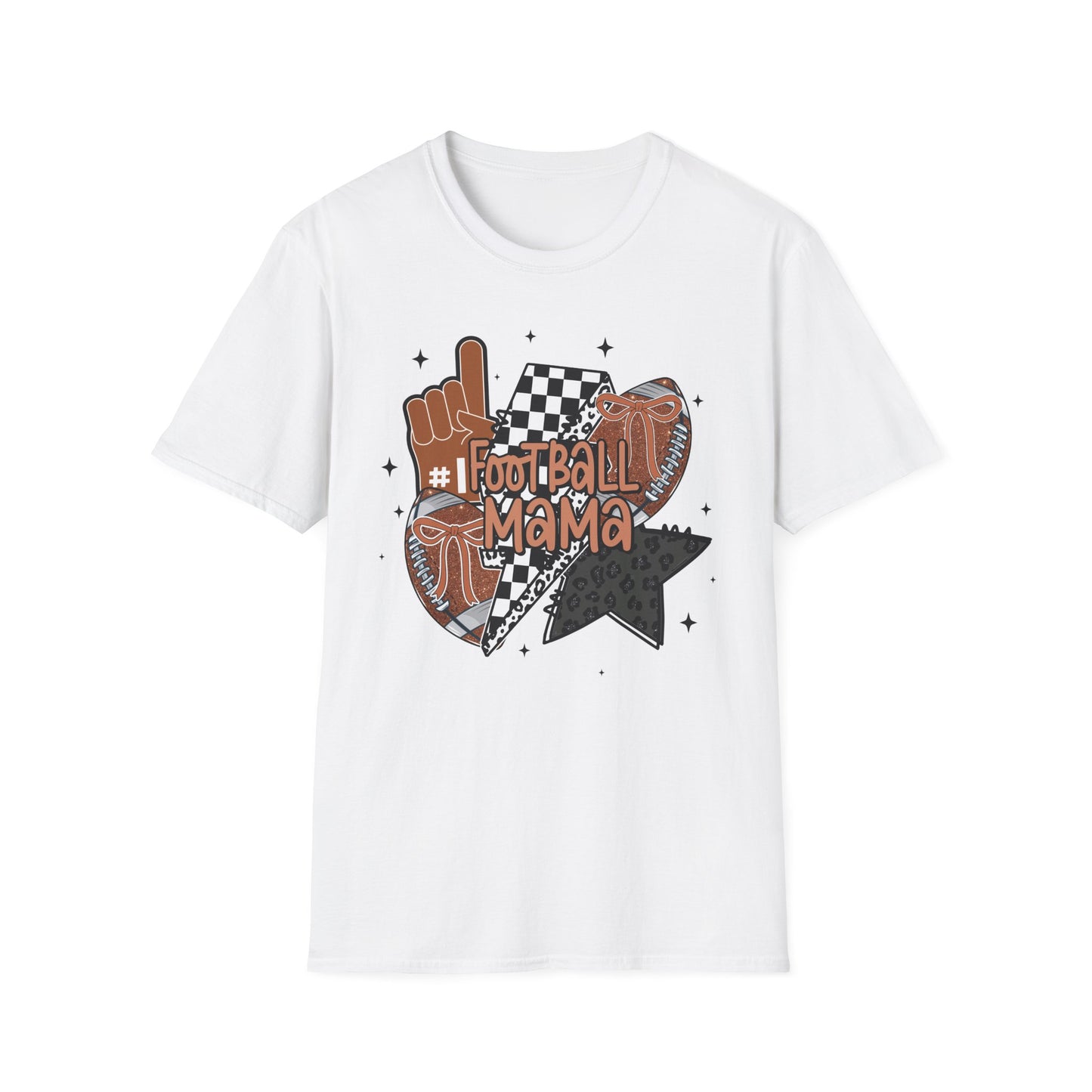 Football Mama Checkered