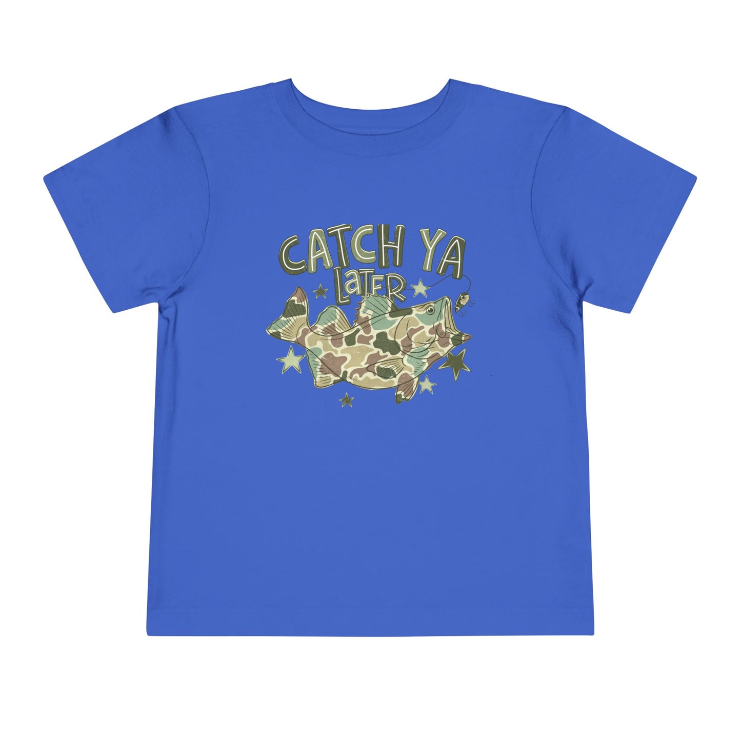Toddler Tee — "Catch Ya Later" Camo