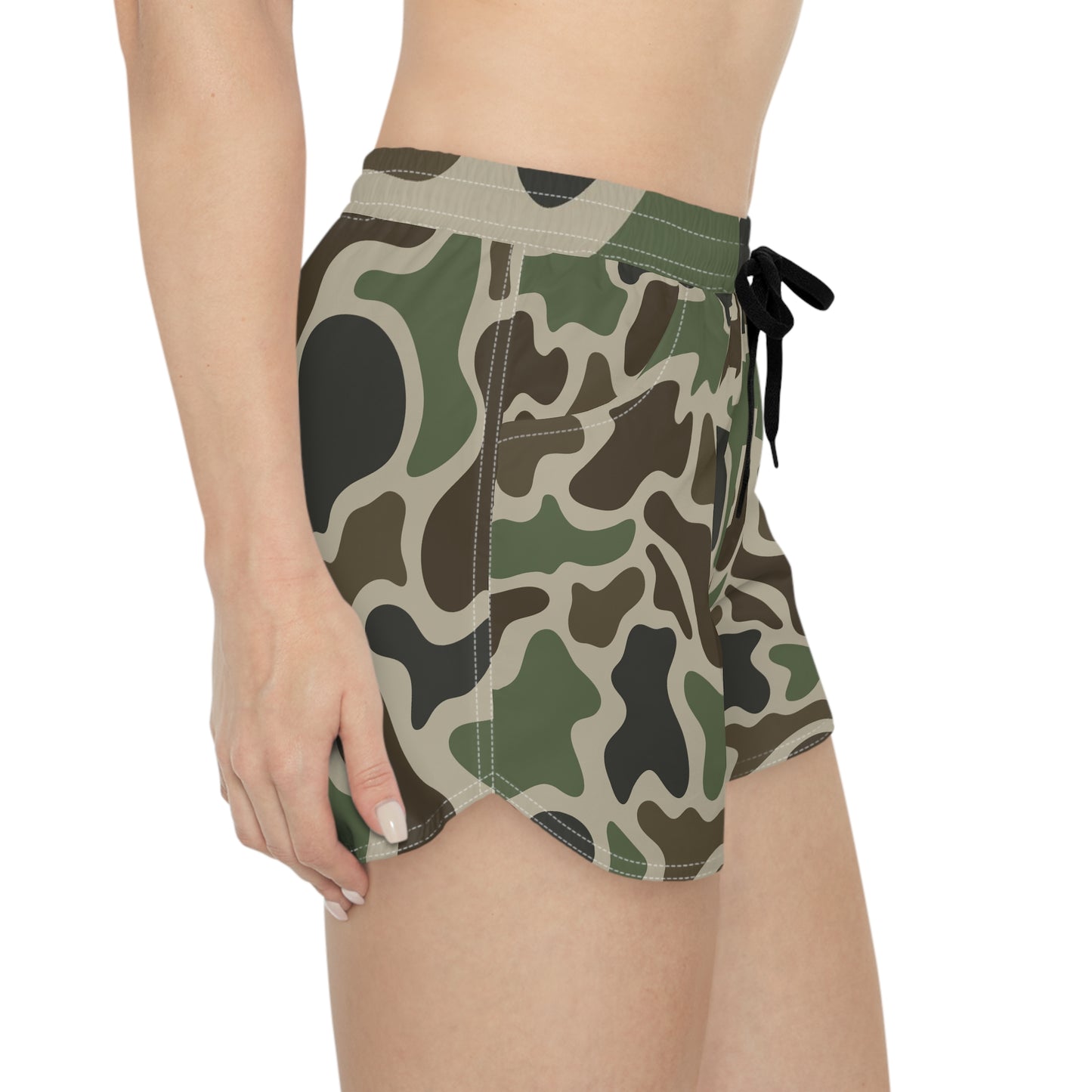 Camo Print Women's Lounge Shorts