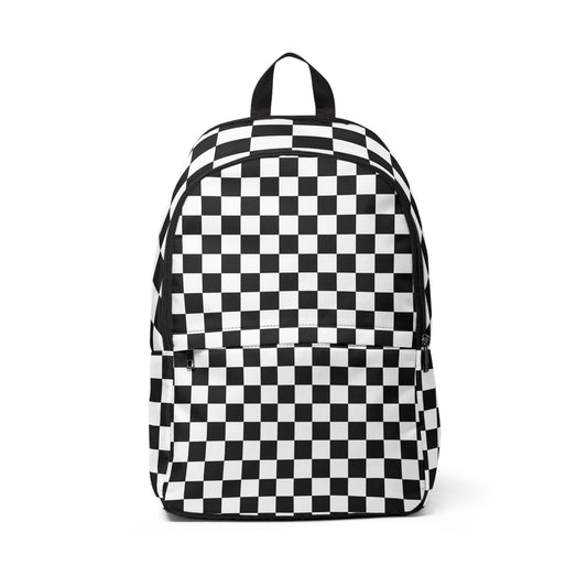 Checkerboard Personalized Backpack