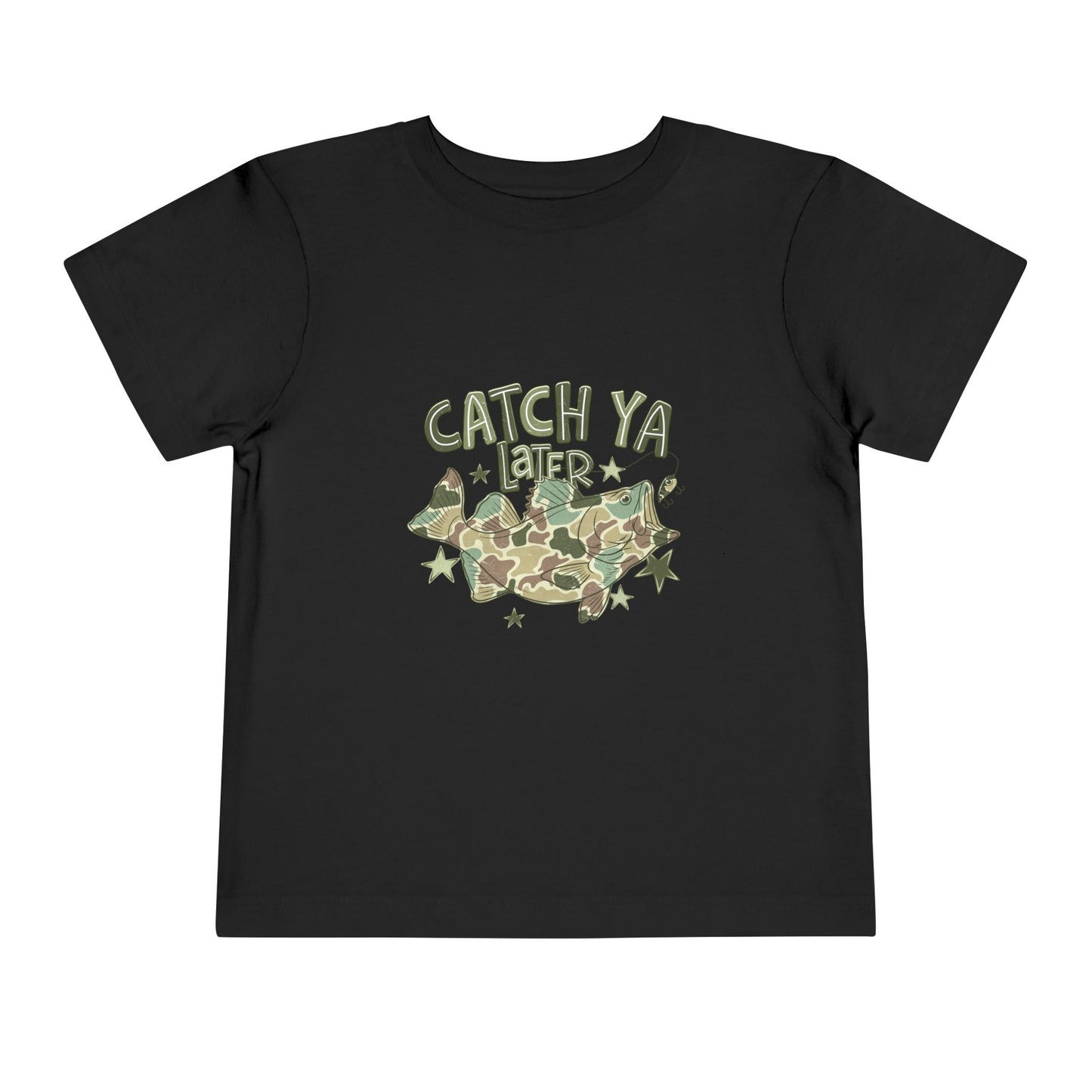 Toddler Tee — "Catch Ya Later" Camo